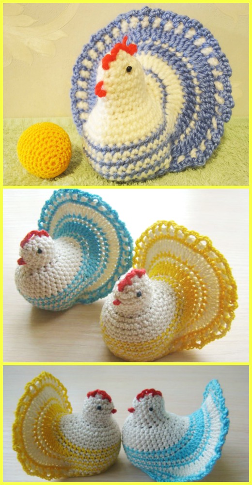  Crochet Easter Chicken Free Pattern [Video Tutorial]