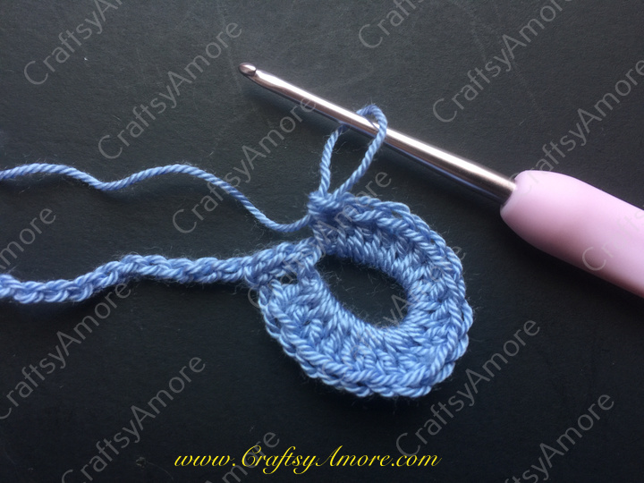Crochet Lace Heart Motif Free Pattern for Valentine Dress 
