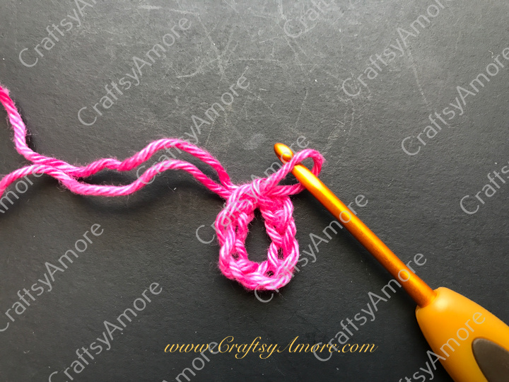Crochet 3D Flower with Bead Free Pattern Step By Step Tutorial