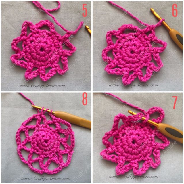 Crochet Little Goldfish Bag Free Pattern - Body 2