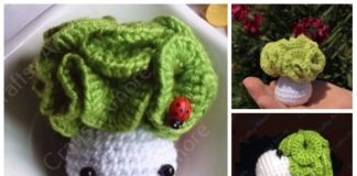 Easy Crochet Cabbage Doll Amigurumi Free Pattern & Tutorial
