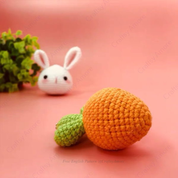 Crochet Easter Carrot Amigurumi Free Pattern