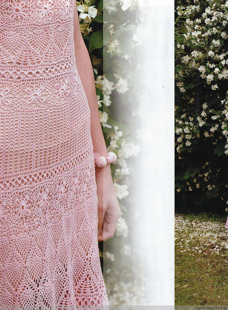 Delicate Pineapple Lace Dress & Shrug Crochet Free Pattern