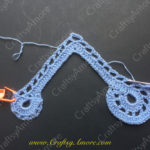 Crochet Lace Heart Motif Free Pattern for Valentine Dress 10