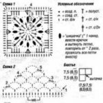 Crochet Vintage Granny Square Bikini Free Chart