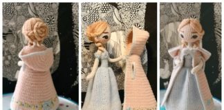 Amigurumi Princess Doll in Cape Crochet Free Pattern - Part 2 Cape