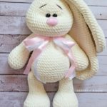 Crochet Big Flappy Ear Bunny Amigurumi Free Pattern