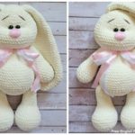 Crochet Big Flappy Ear Bunny Amigurumi Free Pattern