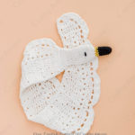 Puffy Cluster Swan Scarf Free Crochet Pattern