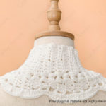 Puffy Cluster Swan Scarf Free Crochet Pattern