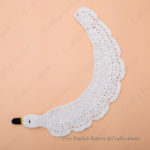 CraftsyAmore Cluster Swan Scarf Free Crochet Pattern 9