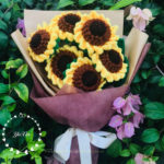 Sunflower Bouquet Free Crochet Pattern