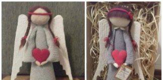 Easy Crochet Angel Amigurumi Free Pattern