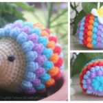 Amigurumi Rainbow Hedgehog Free Crochet Pattern