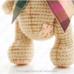 Amigurumi Patches Teddy Bear Free Crochet Pattern