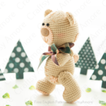 Amigurumi Patches Teddy Bear Free Crochet Pattern