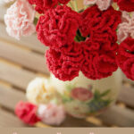 Beautiful Carnation Flower Free Crochet Pattern For Mother’s Day